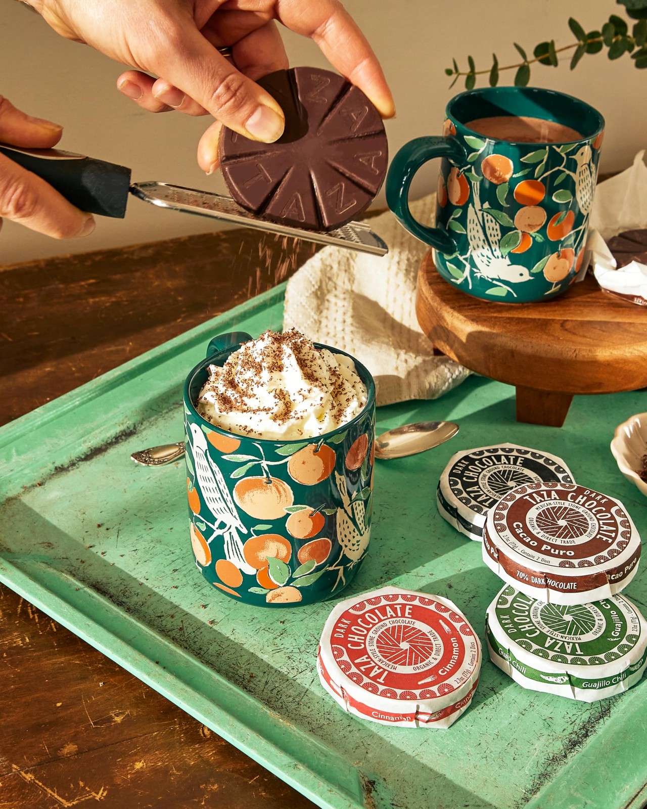 Taza Chocolate Organic Mexicano Disc Stone Ground, Variety Pack, 1.35 Ounce 8…