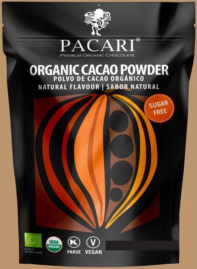 Pacari 100% Cacao Organic Chocolate Powder – 200 g.