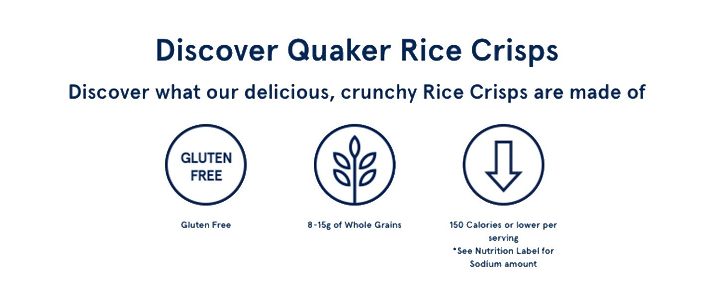 Quaker Rice Crisps Chocolate Popped Light Crispy Crunchy Chips 3.5oz 4 Bags