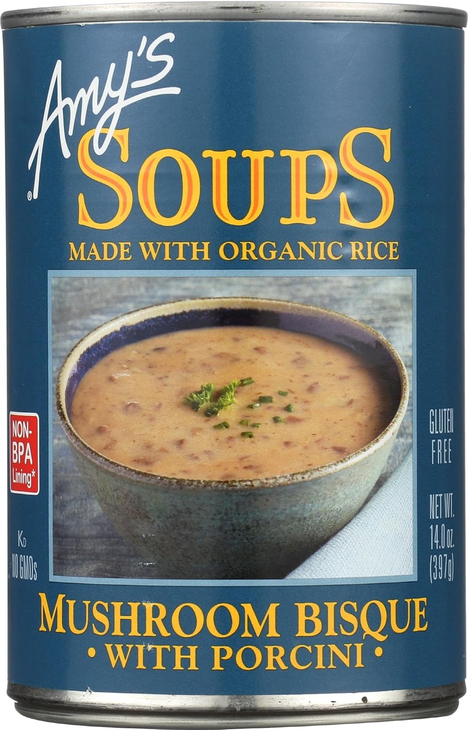 Amy’s Soup, Mushroom Bisque With Porcini 14 ounce