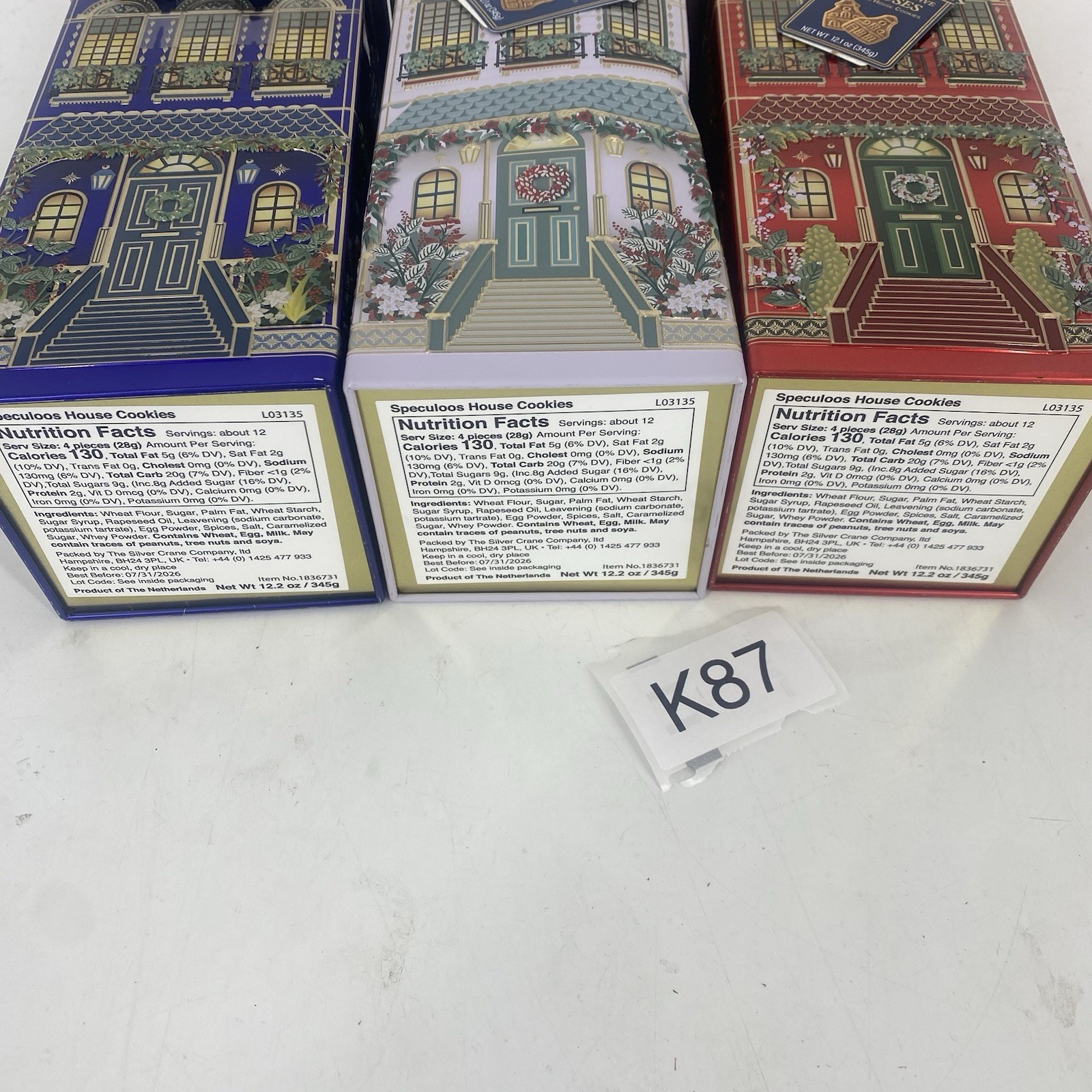 3 Pack – Winter Festive Speculoos House Cookies Costco Cristmas Cookies 7/2026