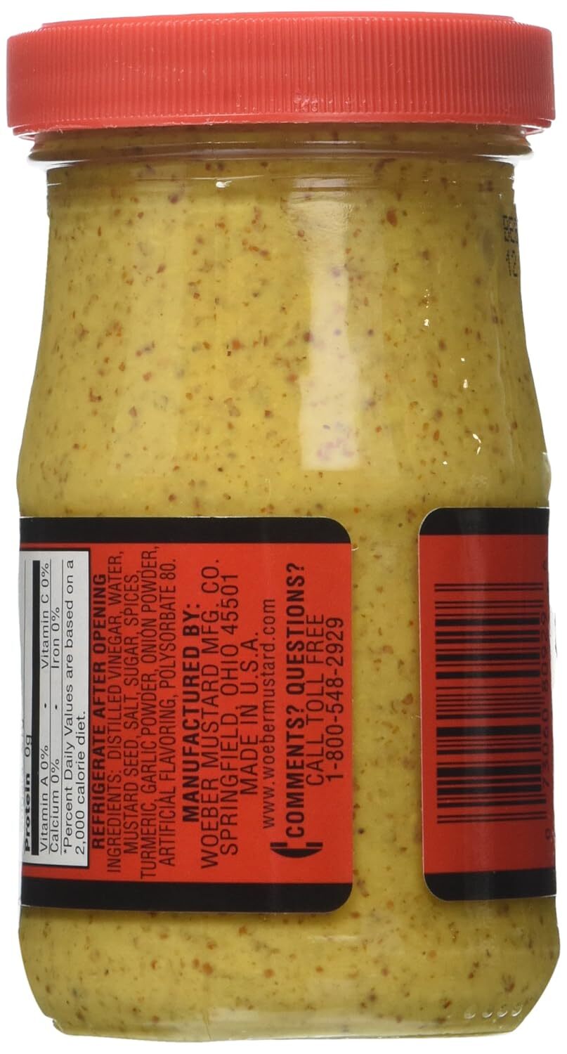 Mostaza Original Mister Mustard, 7.5 Onzas, Paquete De 6
