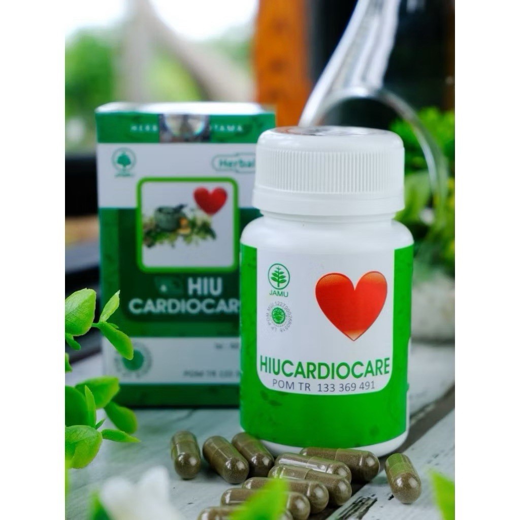 Herbal Cardiocare for Heart Wellness Circulation Health Formula Capsules 60