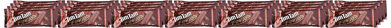Arnott’s Tim Tam Chocolate Fingers Biscuits, 28 x 40 Grams