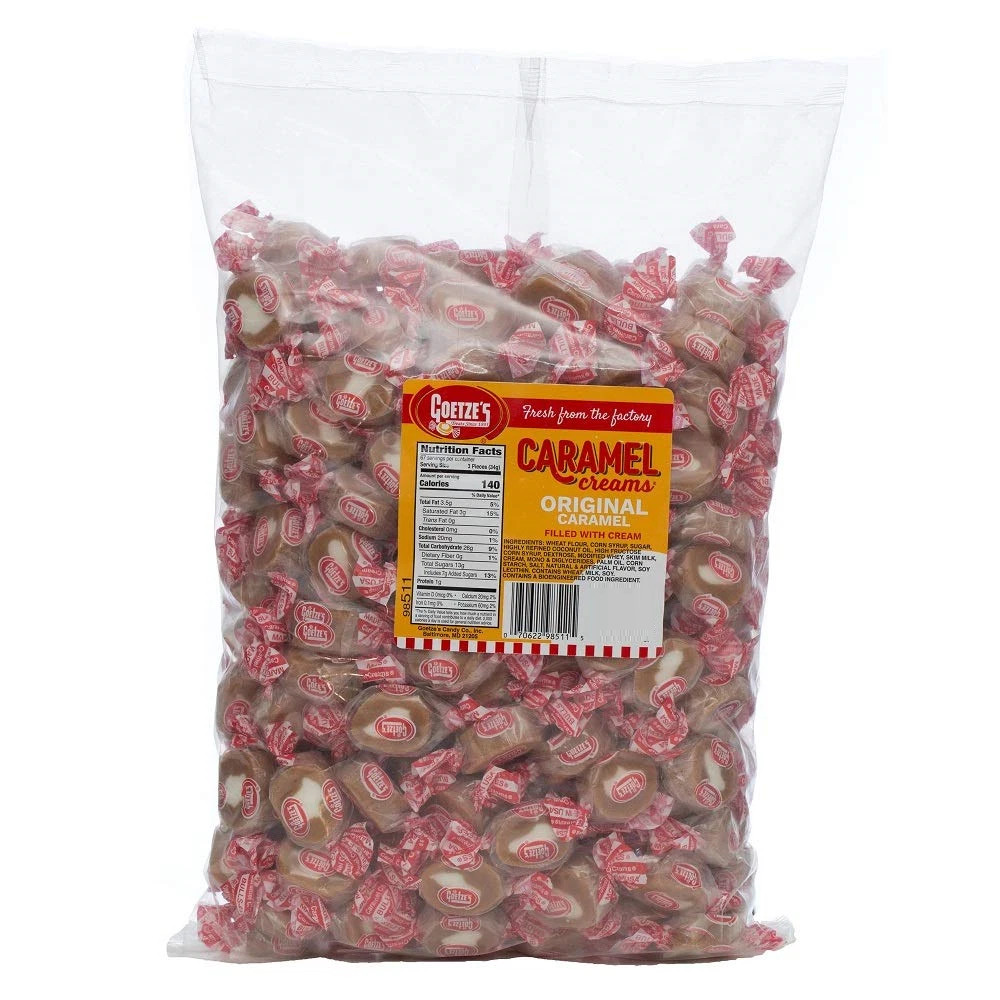 Brand new Goetze’s Caramel Cream 3 LB, Caramel Candy
