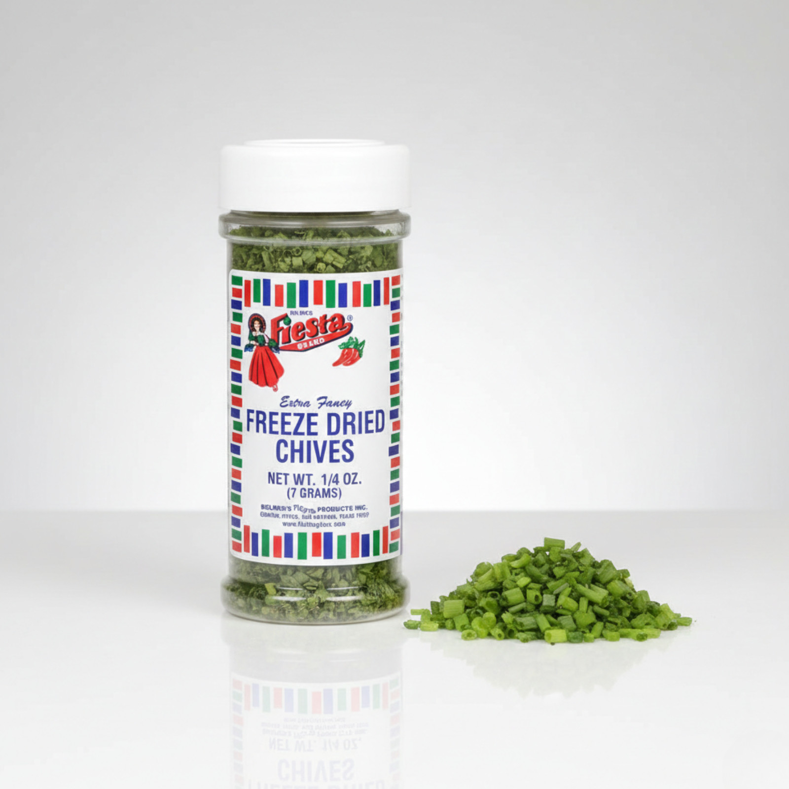 Bolner’s Fiesta Freeze Dried Chives .25 oz Extra Fancy Texas Herb
