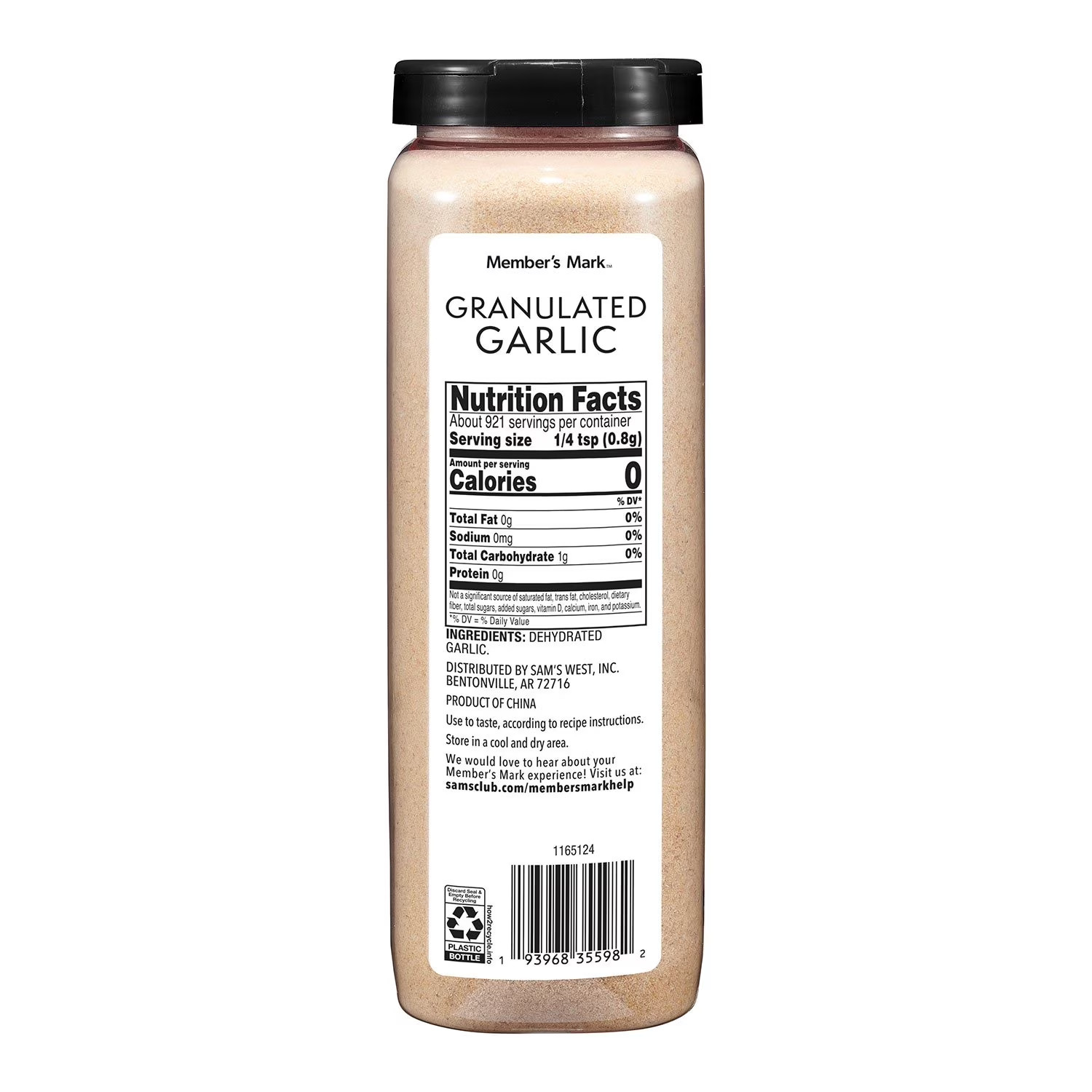 Member’s Mark Granulated Garlic, 26 oz.