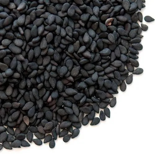 Organic Black Sesame Seeds Unhulled Kala Til Whole Raw 100% Pure Non-GMO, 100gm