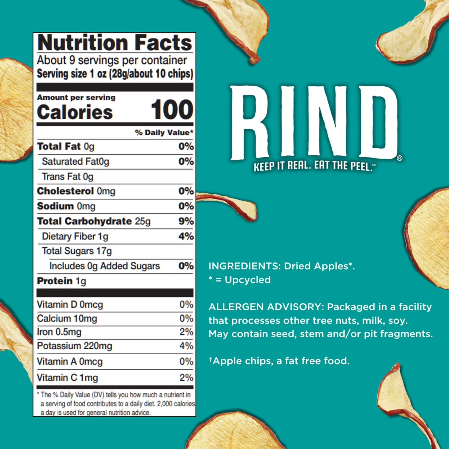RIND Apple Chips, 9 oz.