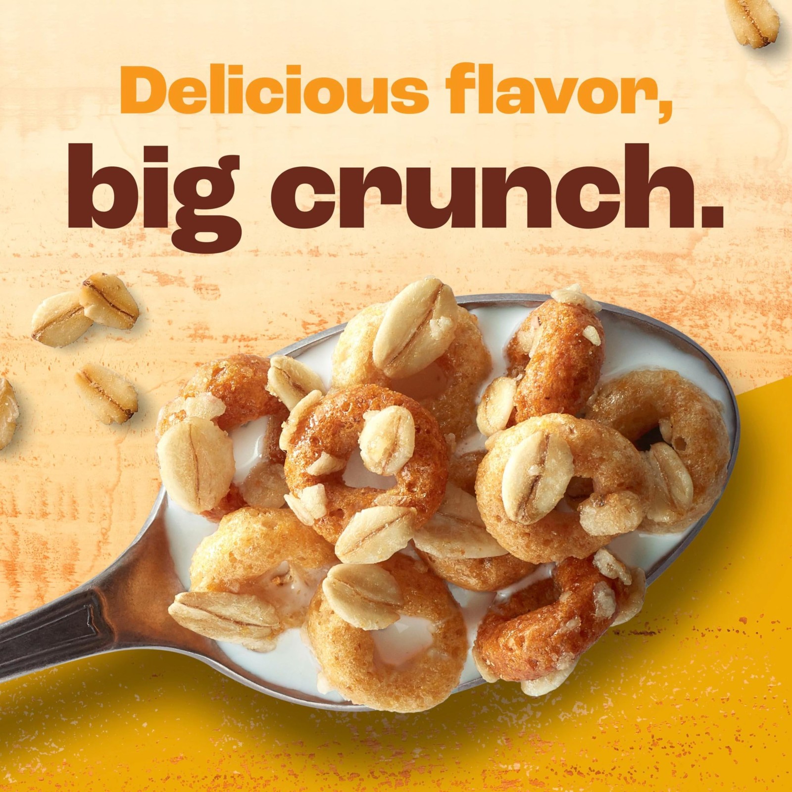 Cheerios Oat Crunch Oats ‘N Honey Breakfast Cereal, Made 24 Ounce (Pack of 1)
