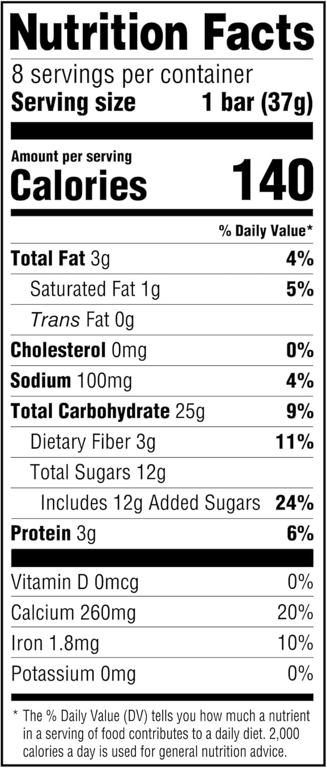 n Grocery, Fruit & Grain Cereal Bars, Stberry,8 Ct