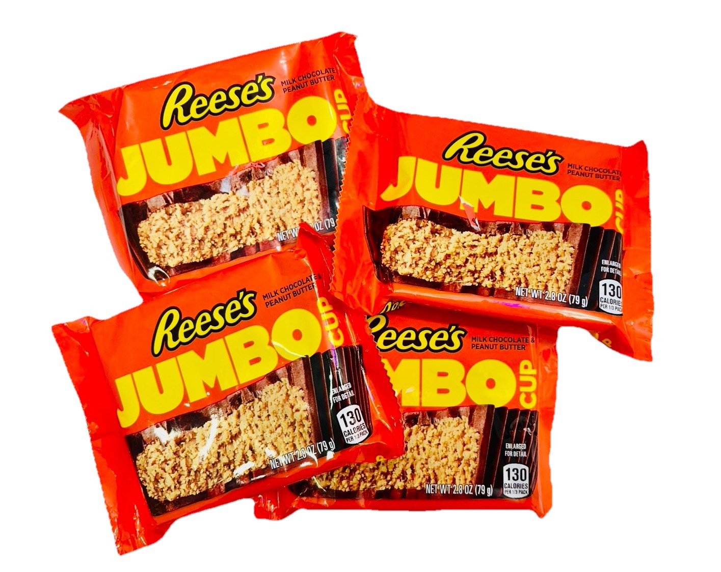 4x NEW Reese’s Jumbo Cup Limited Edition 2.8oz Summer King Size In One Cup Set