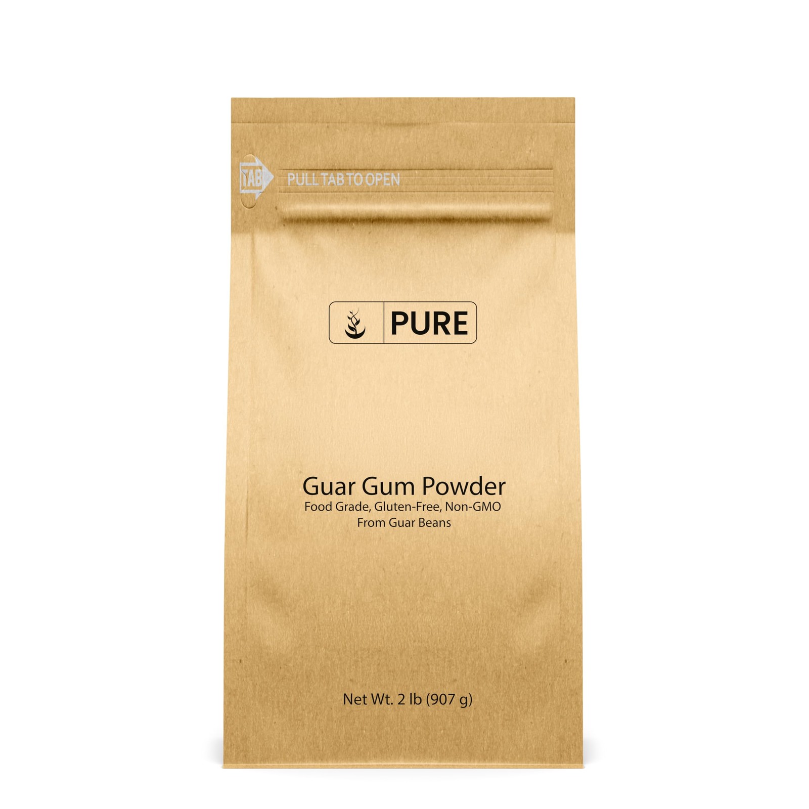 Guar Gum Powder 2lb Food Grade, Gluten Free Thickener for Cooking
