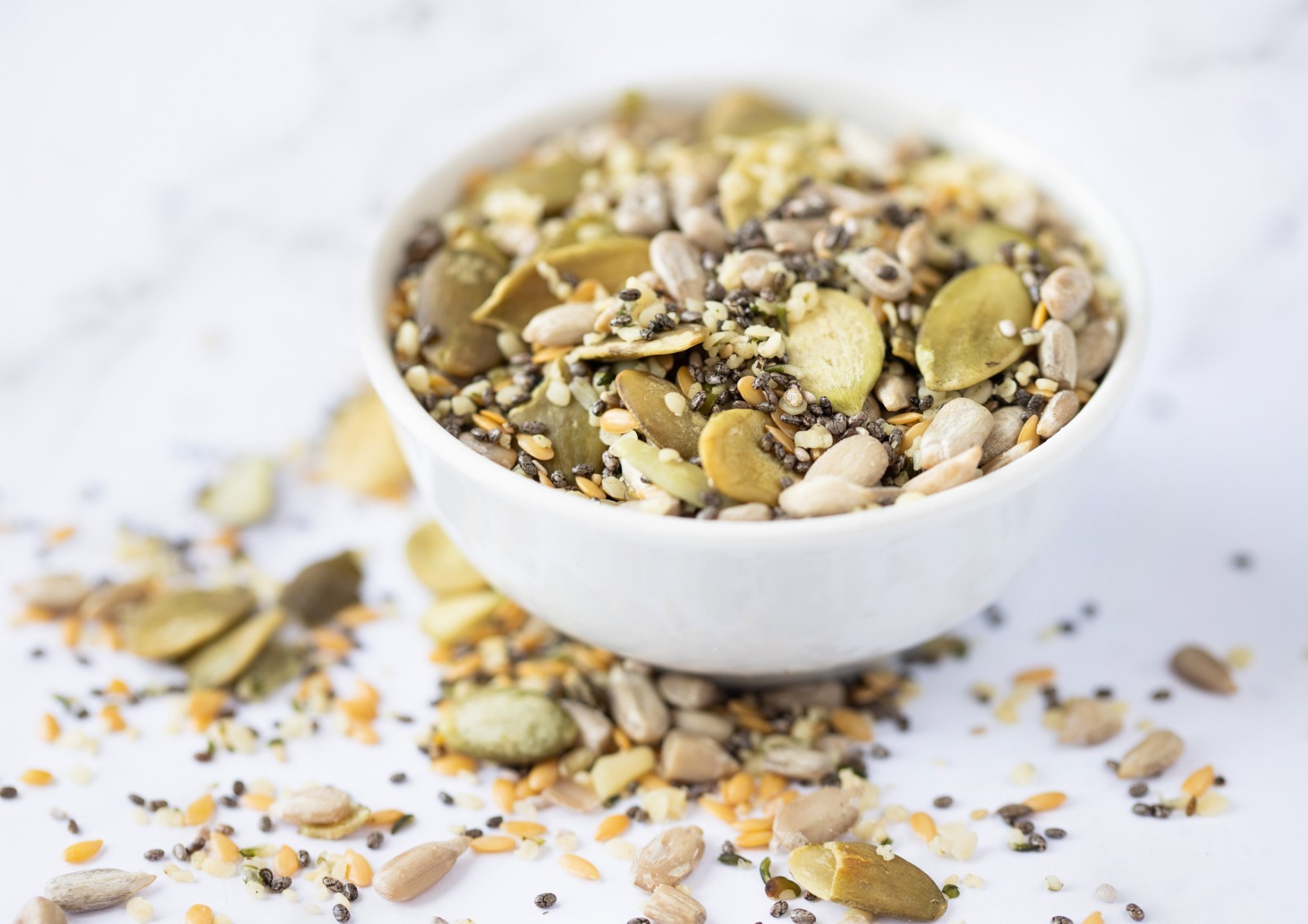 Organic Raw Superseed Mix with Chia, Flax, Hemp, Pumpkin, and Sunflower —Non-GMO
