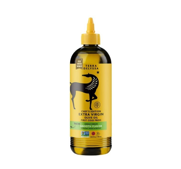Terra Delyssa Single Origin EVOO Squeeze Bottle, Smooth, 25.5 fl oz.