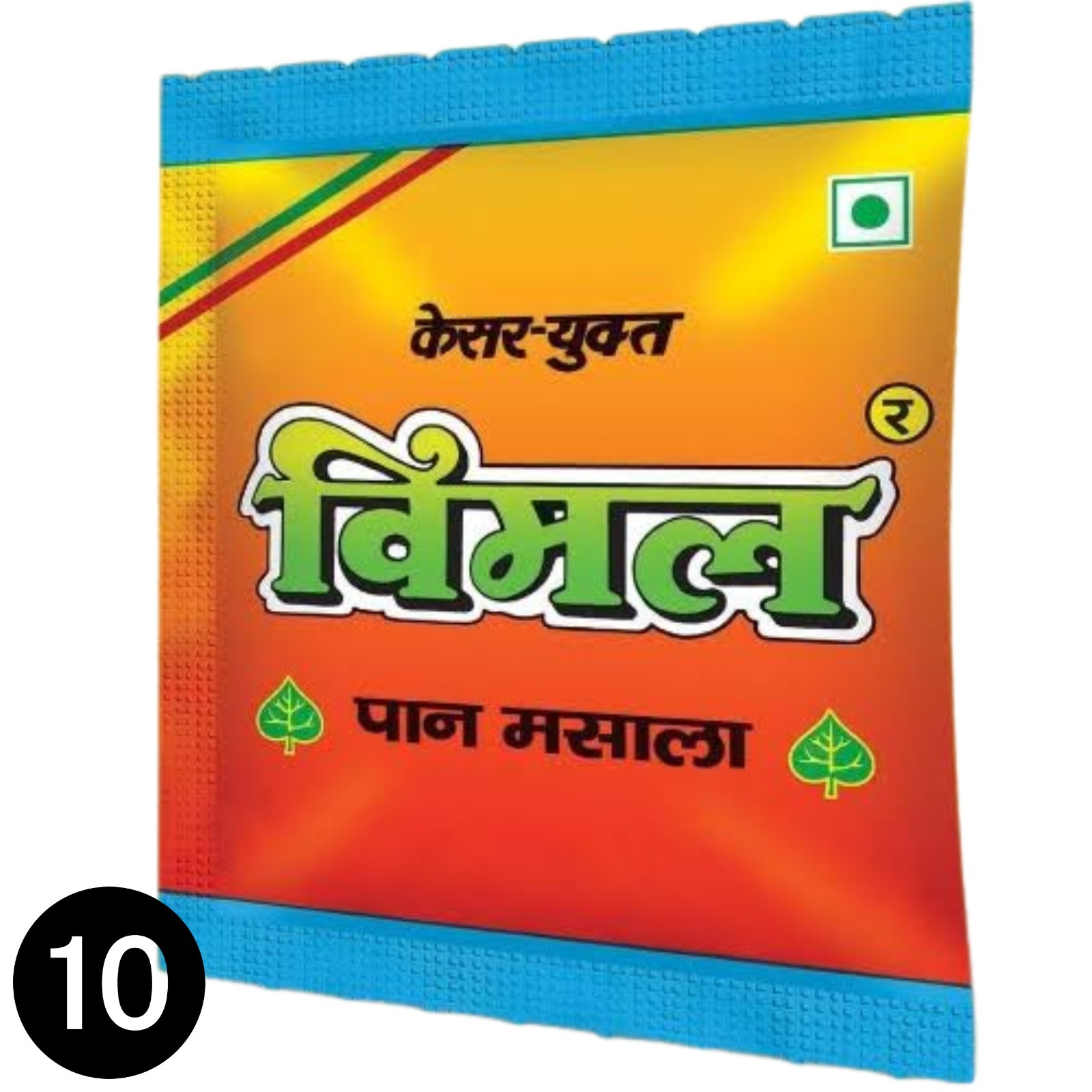 Vimal Elaichi Mouth Freshener Kesar Yukta Paan Masala Sachets Pack of 10