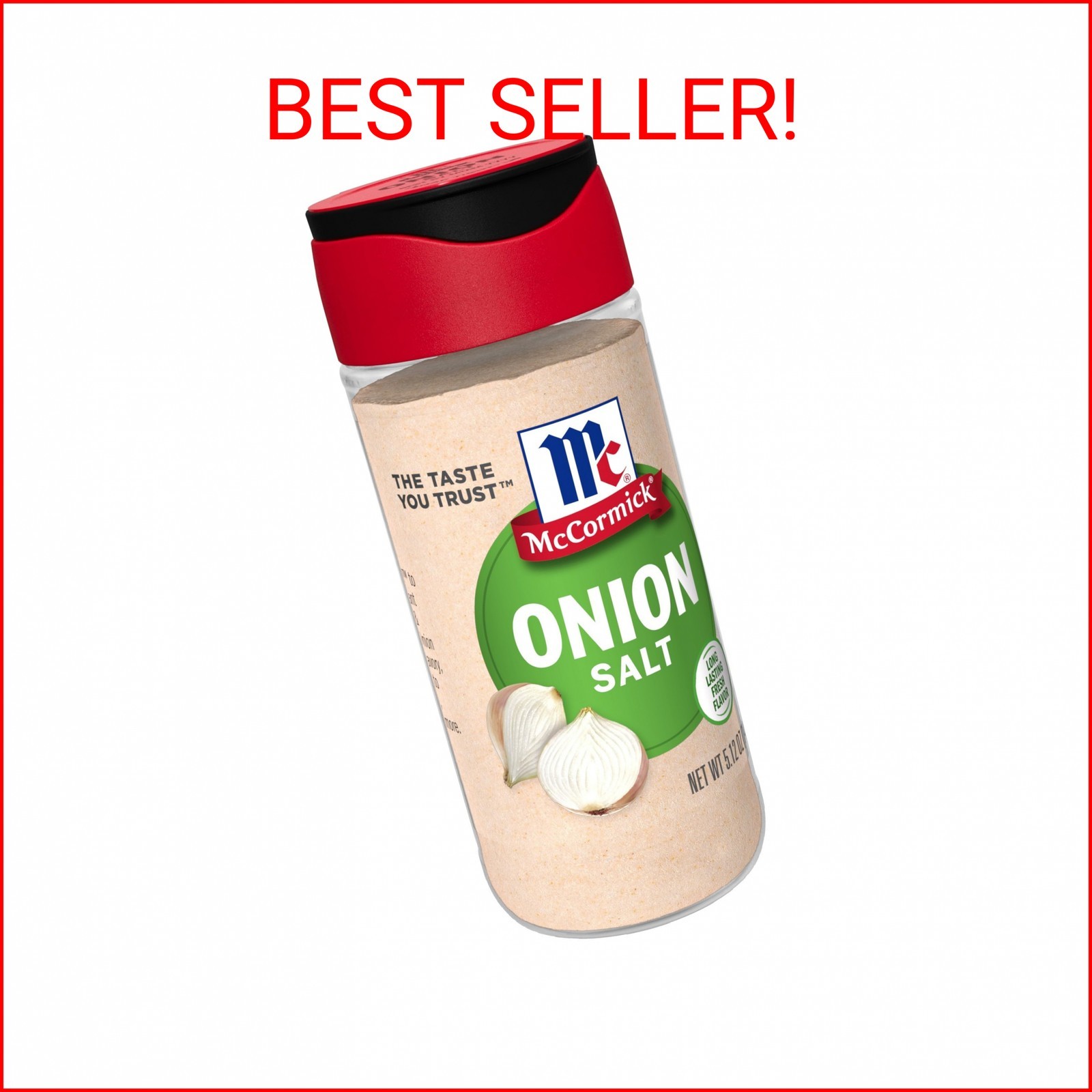 McCormick Onion And Salt Seasoning Mixture, 5.12 Ounce, Pack Of 1