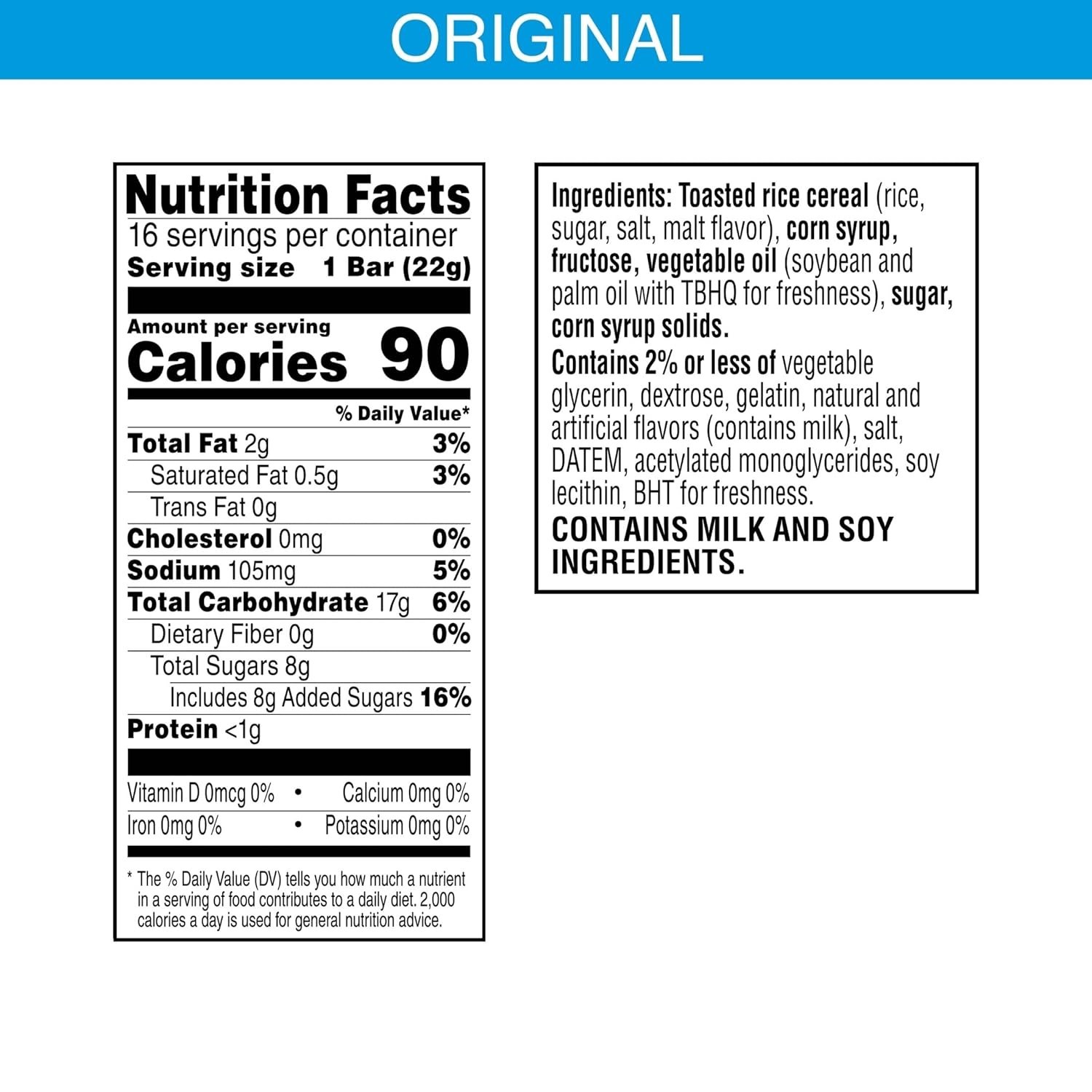 Marshmallow Snack Bars, Kids Snacks, Lunch Snacks, , 12.4oz Box 16 Bars