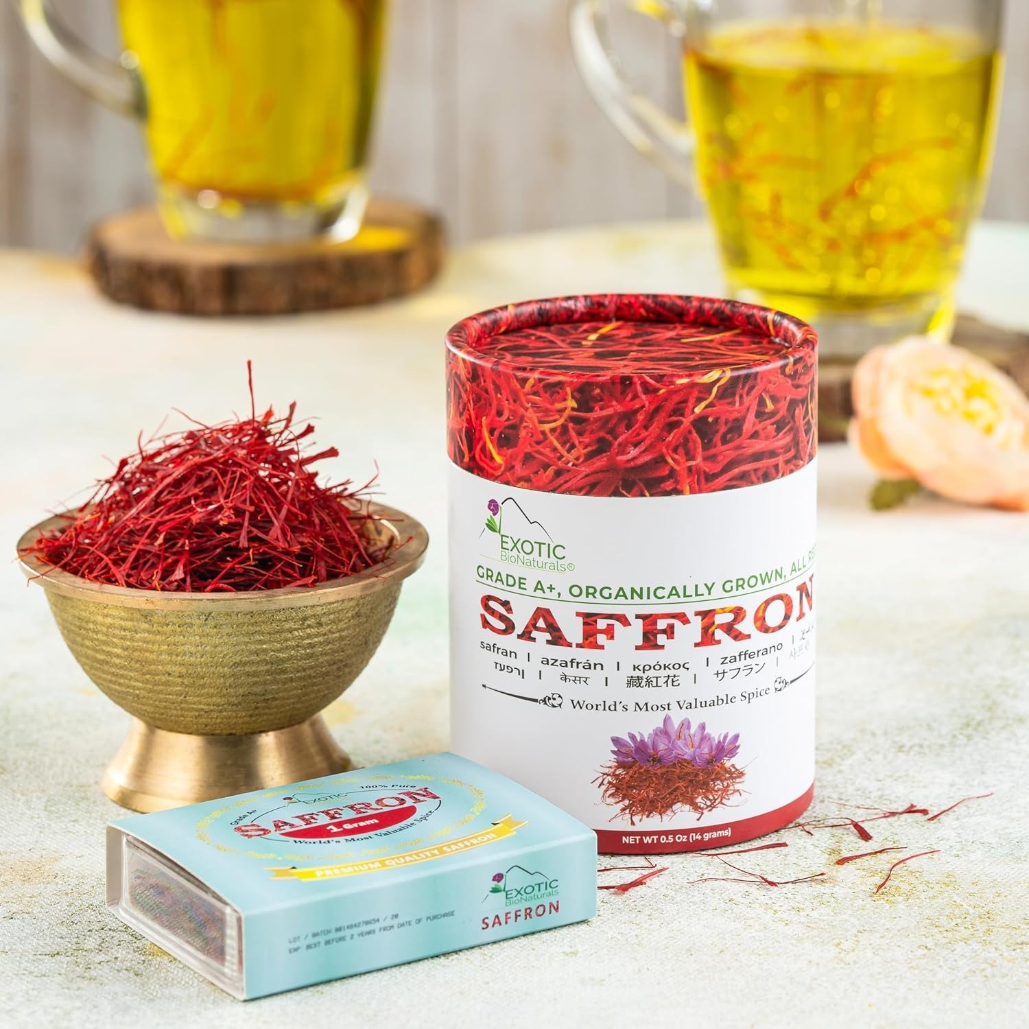 Quality Saffron | Super Negin Grade A+ Saffron Threads | Pure all Red Saffron…