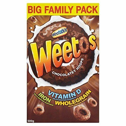Weetabix Weetos Chocolate Flavour 500g – Pack of 2
