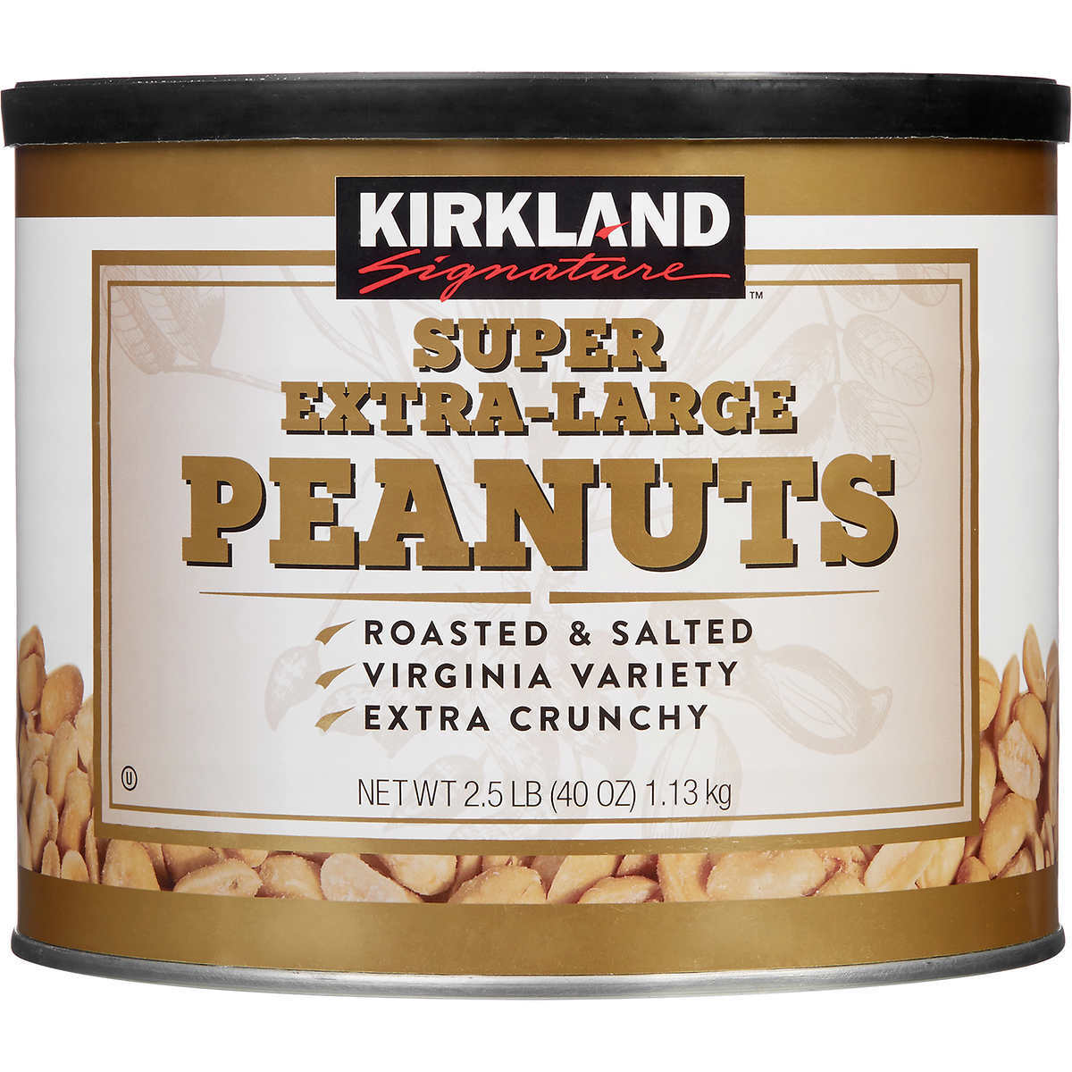 Kirkland Signature Super Extra-Large Peanuts, 2.5 lbs