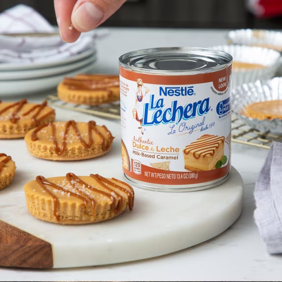 Nestle La Lechera Dulce de Leche Milk Based Liquid Caramel Sauce, 13.4 oz Can