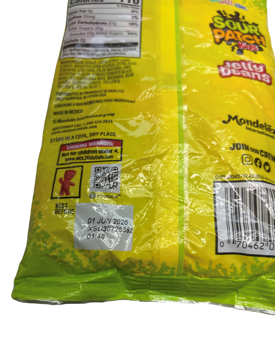 Qty 6 SOUR PATCH KIDS Jelly Beans, Easter Candy, 10 oz Exp. June 2026