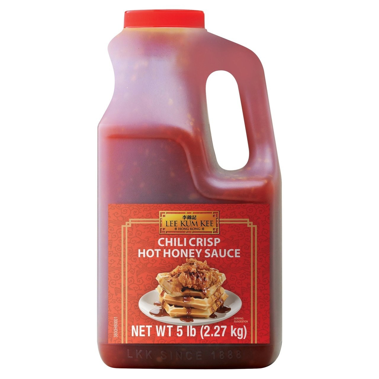 Lee Kum Kee Chili Crisp Hot Honey Sauce Bulk 5 lb (2.27kg)