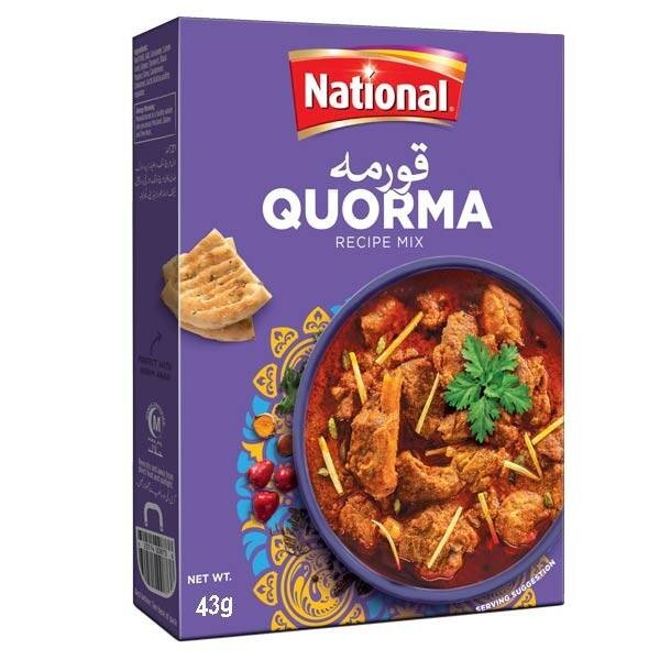 NATIONAL KORMA MASALA (QUORMA) SINGLE PACK