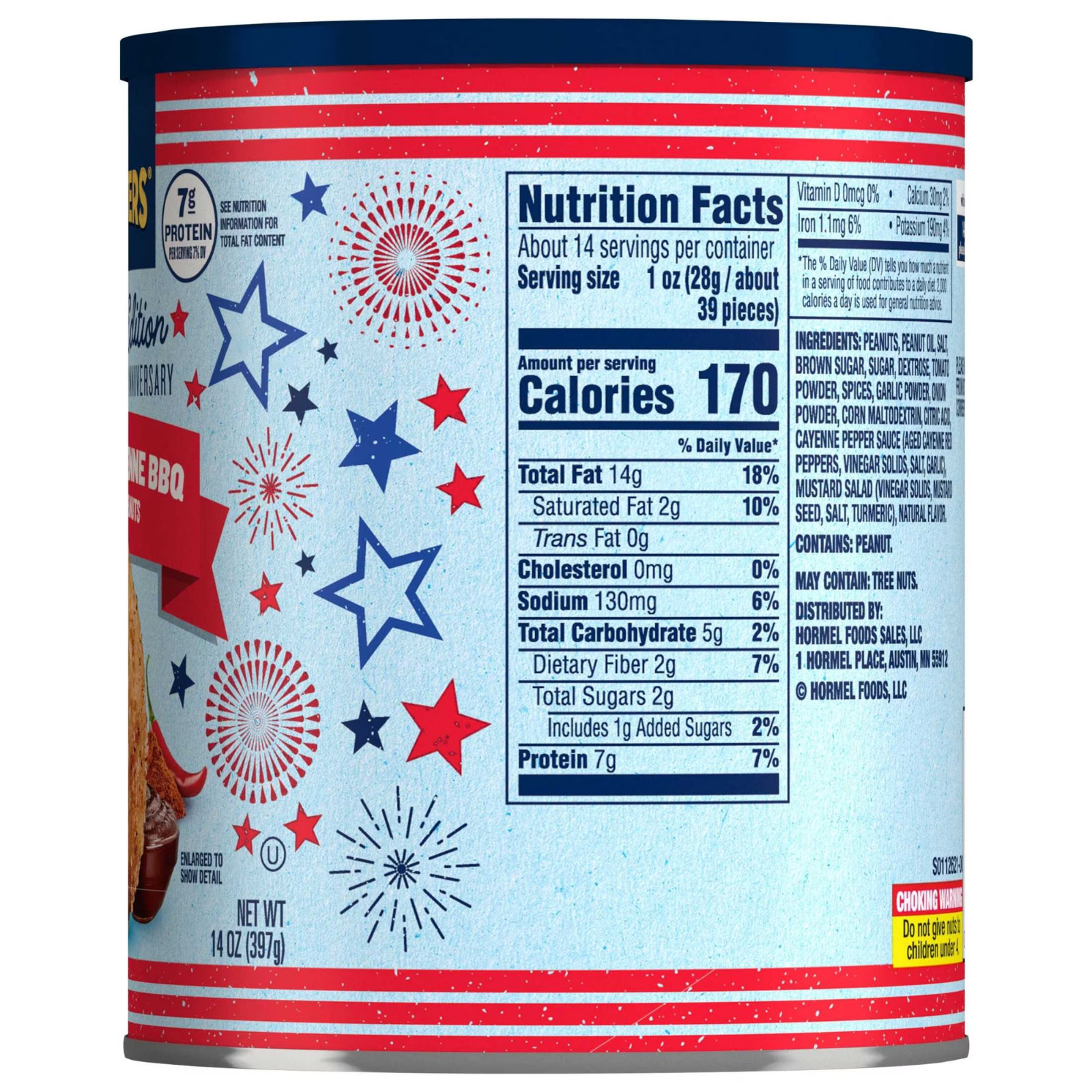 PLANTERS Sweet Cayenne BBQ Peanuts Limited Edition, 14 oz