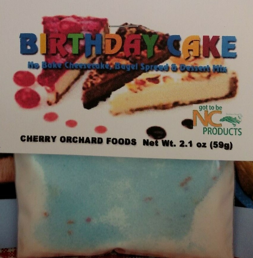 Birthday Cake Dessert Mix (2 mixes) fruit dips no-bake cheesecakes cream pies