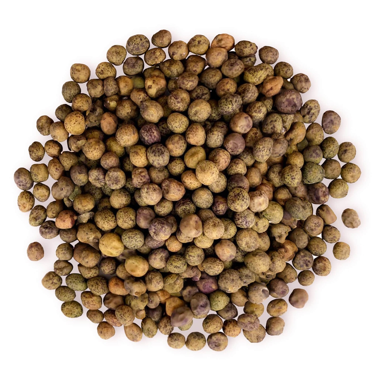 Organic Brown Speckled Peas — Whole, Non-GMO, Sprouting Seeds, Kosher, Raw