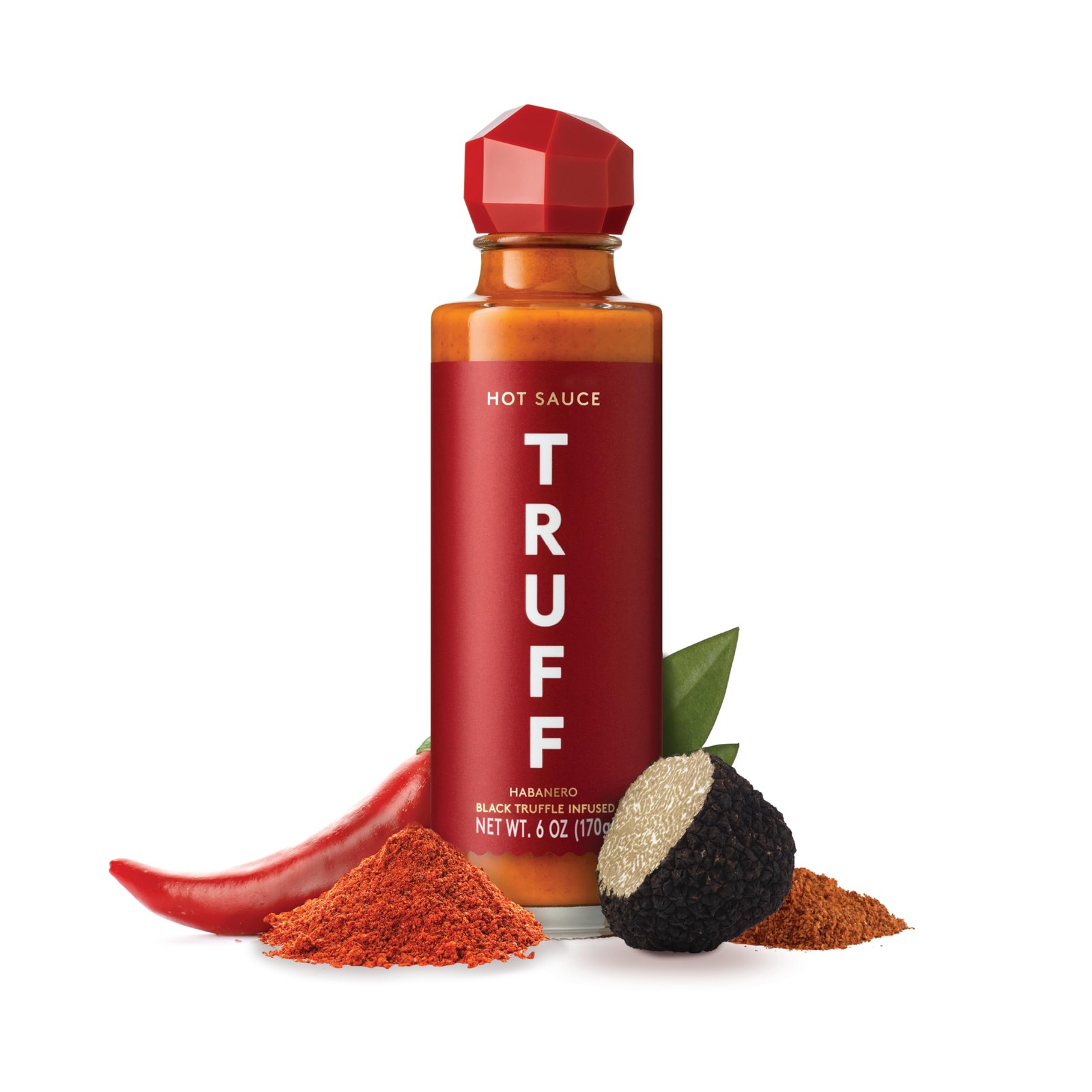 TRUFF Habanero Black Truffle Hot Sauce, Gourmet Hot Sauce with Jalapeño, Red …