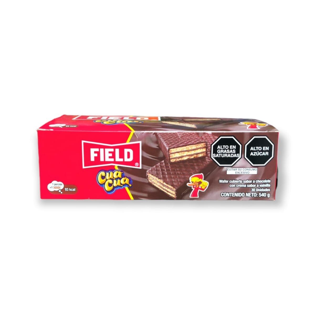 Chocolate Field CuaCua. Caja X 30 Pzs. X 24 G C /u
