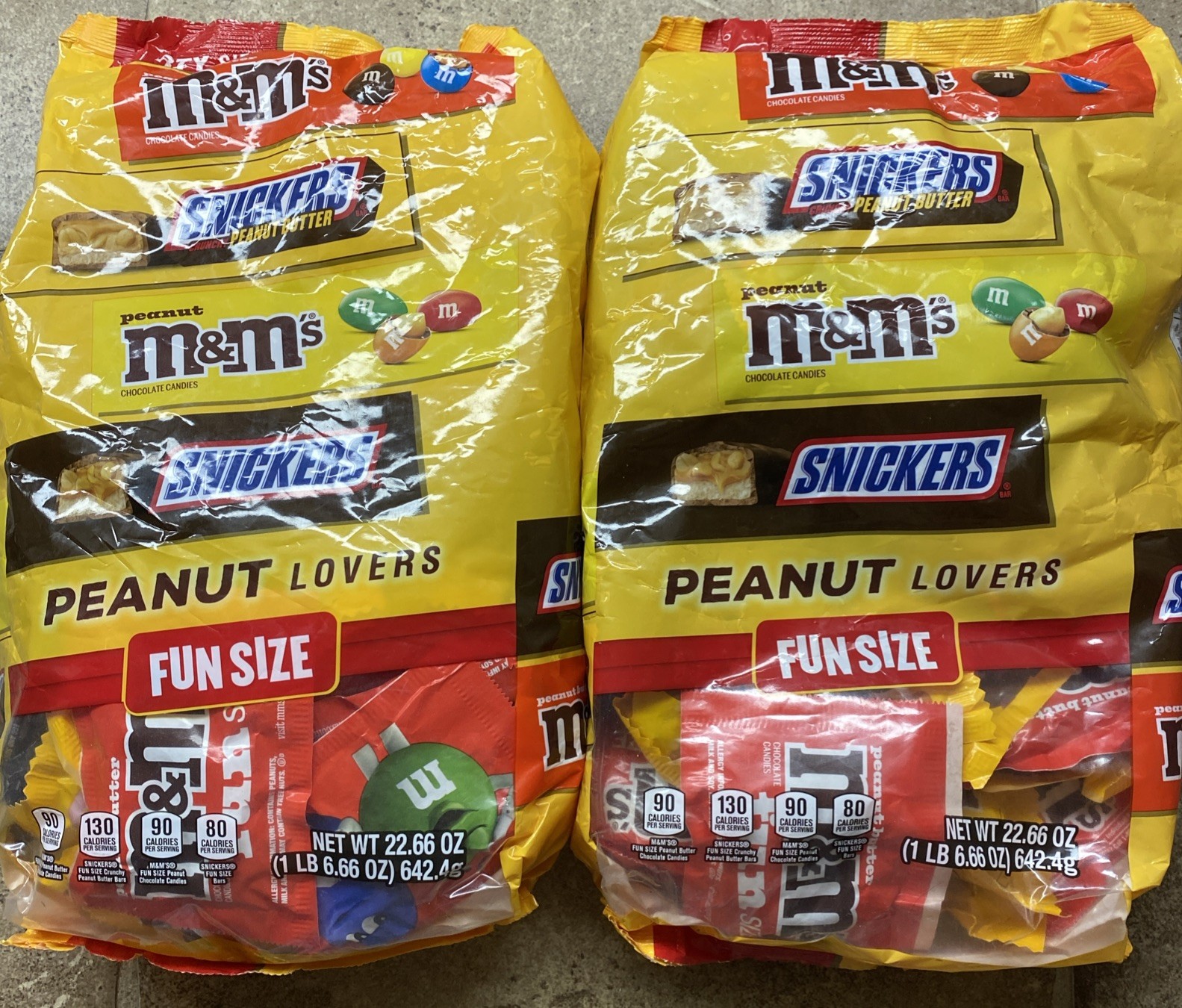 2.8LBS Peanut M & M’s, Snickers, Peanut Butter PEANUT LOVERS