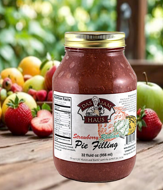 Pie Fillings Gourmet Handmade 7 Varieties 32oz 1 Quart ~All Natural Ingredients