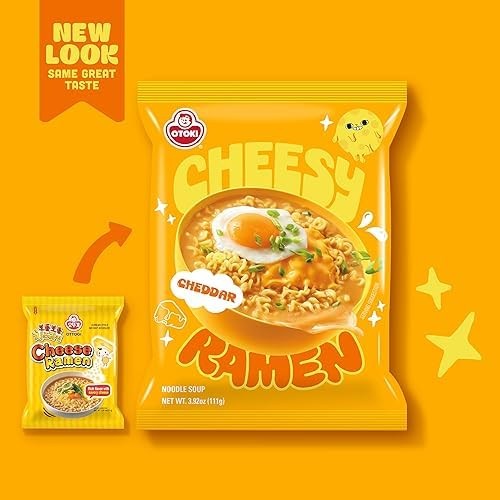 Cheesy Ramen – Cheddar Soup Ramen | Mild Kick, Creamy & Savory Korean Noodles…