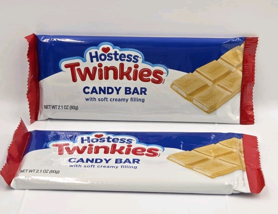 Lot Of 2 Palmer Hostess TWINKIES Candy Bars 2.1 OZ Each Best By 3/2027