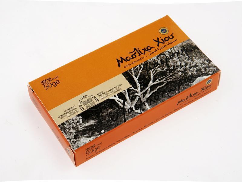 MASTIC GUM FROM CHIOS ISLAND GREECE -100% NATURAL – MEDIUM TEARS 50 gr /1.76oz