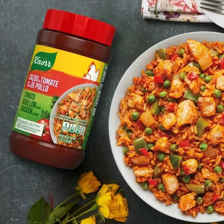 Knorr Granulated Tomato with Chicken Flavor Bouillon Ground, 32 Oz Jar