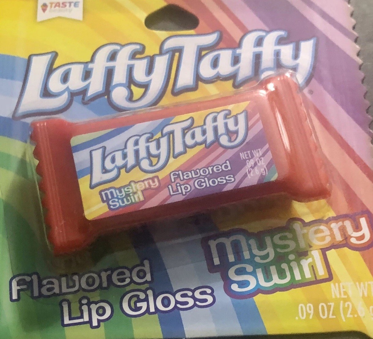 LAFFY TAFFY Vintage Candy Mystery Swirl Flavored Lip Gloss Lipgloss NIP