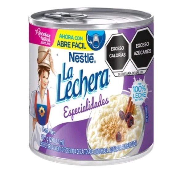 6X NESTLE LA LECHERA LECHE DESLACTOSADA / CONDENSED MILK – 6 CANS OF 370g EACH