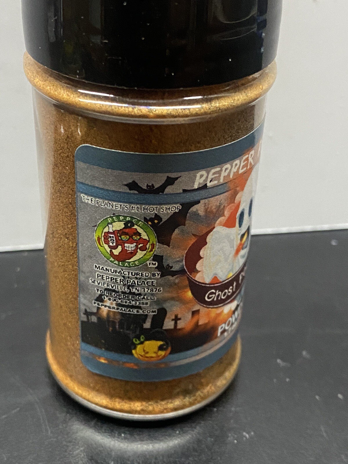 PEPPER PALACE ~ GHOST PEPPER POWDER ~ 1.7 OUNCE ~ NEW SEALED BUY NOW FREE SHIP