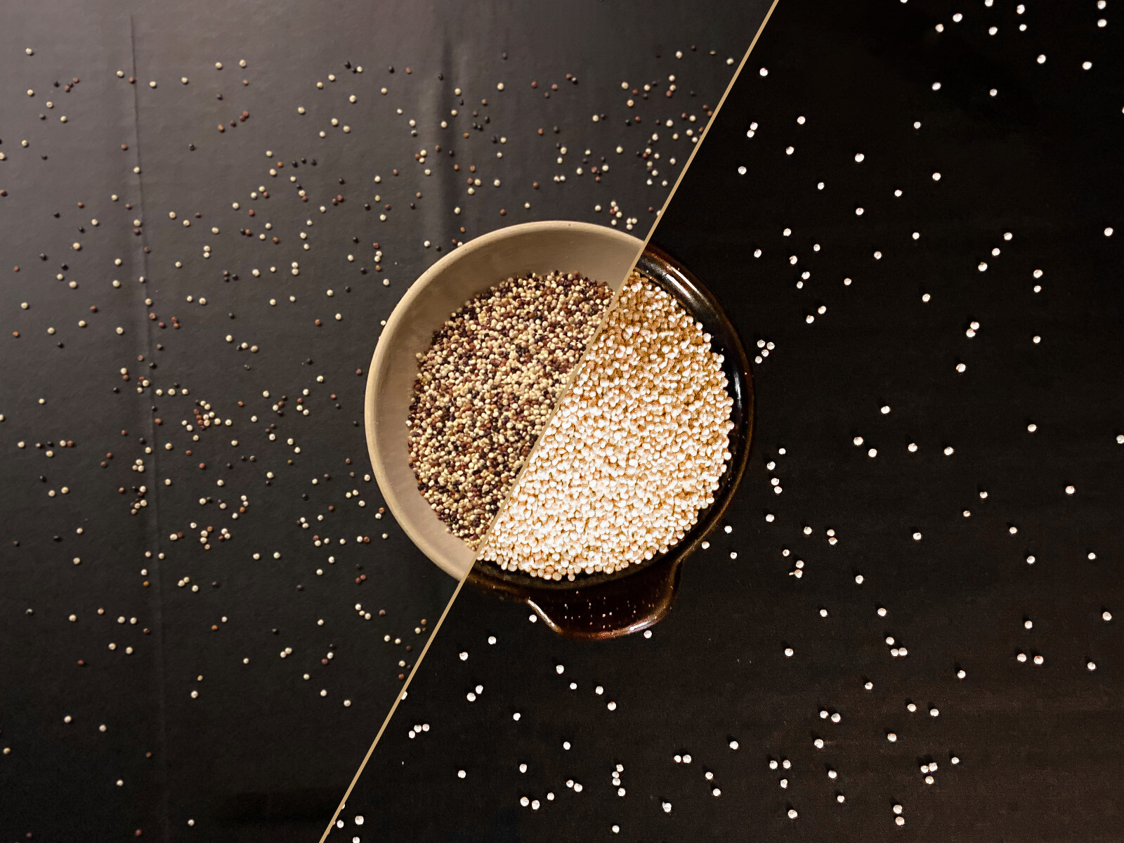 Combo of Royal Organic Quinoa and Tri Color Organic Quinoa (20 lbs, 2-10lb bags)