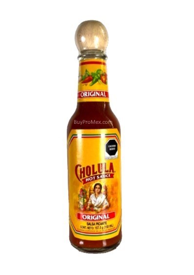 5-Pk 100% Mexican Authentic Cholula Original Hot Sauce, 150ml/5 Fl oz