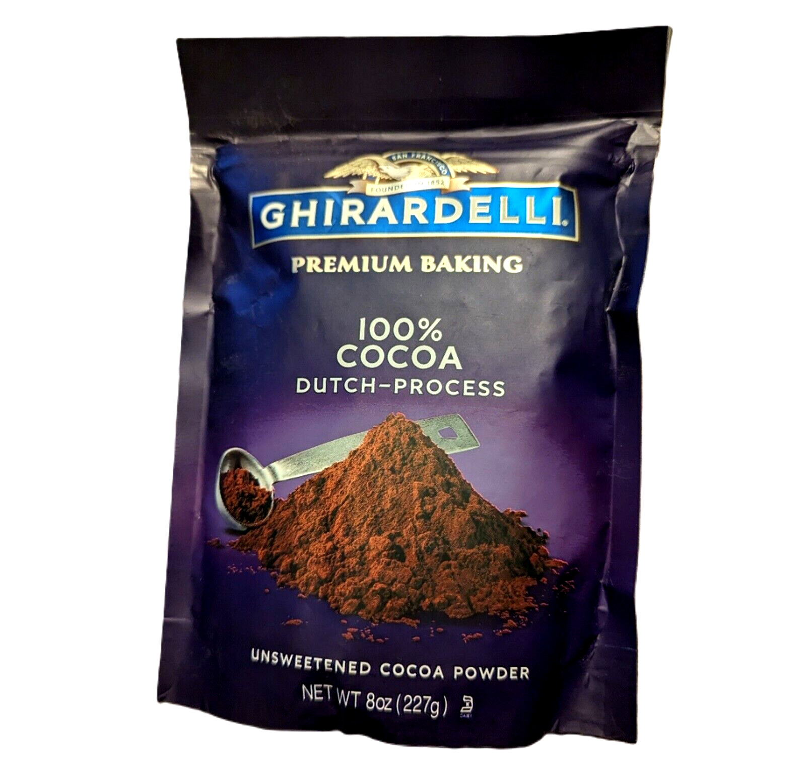 Ghirardelli Premium Baking Unsweetened 100% Cocoa Powder 8oz Dutch Process