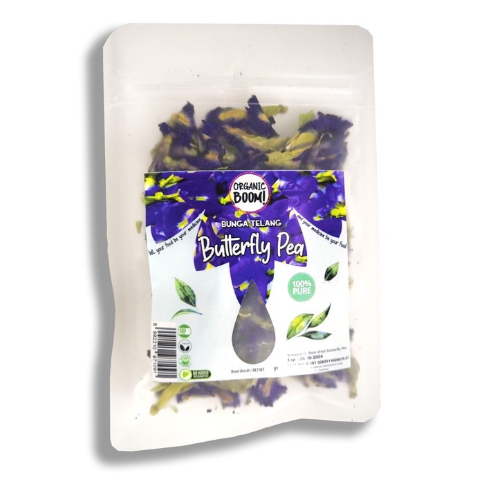 Butterfly Pea Dried Flower 10g Blue Herbal Tea Organic Botanical aroma ritual
