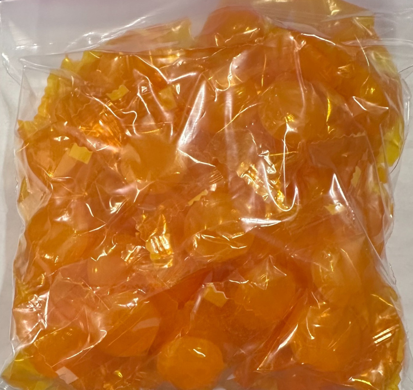 Individually Wrapped Butterscotch Disc Hard Candy – 1 pound bag Bulk Delight Bag