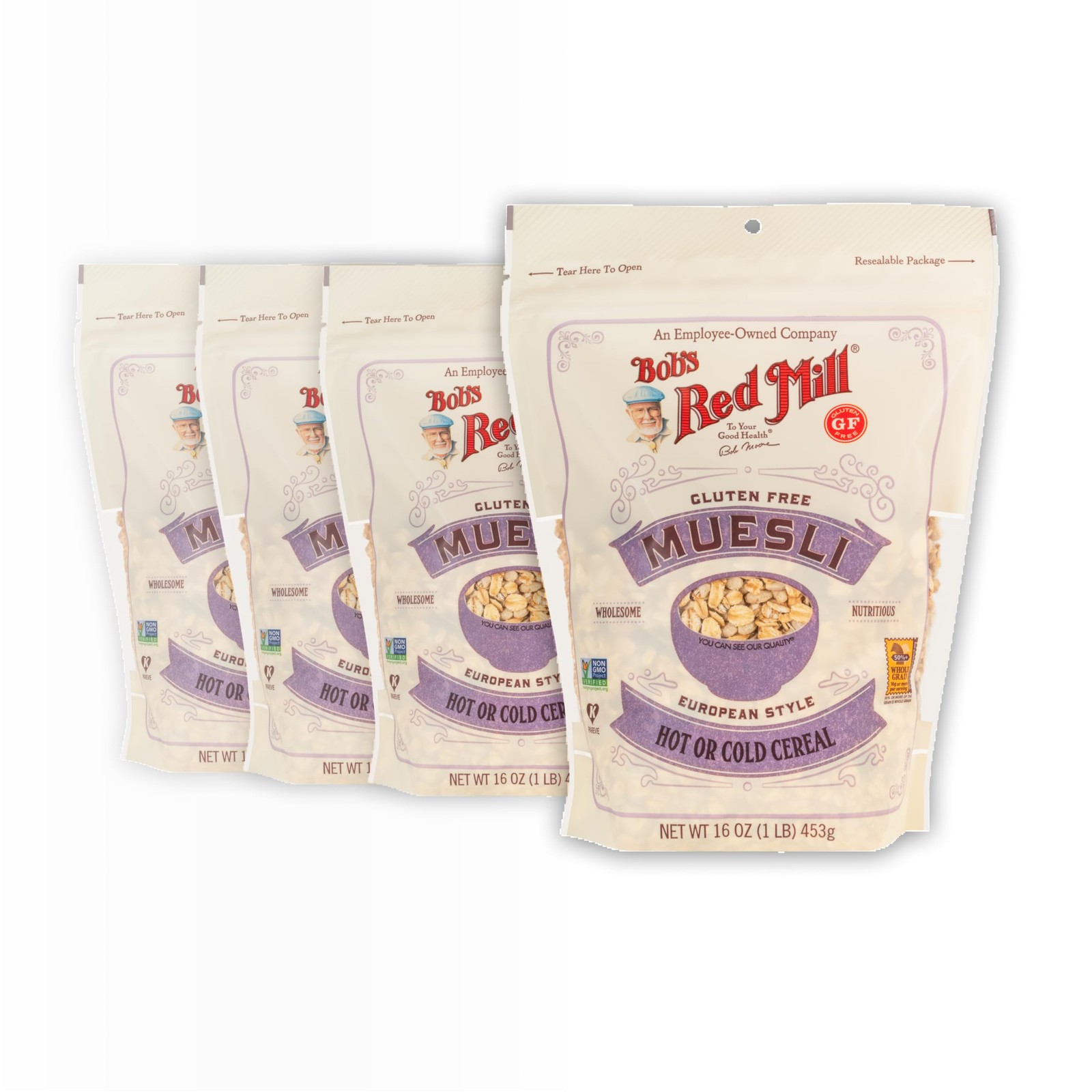 Bob’s Red Mill Gluten Free Muesli, 16oz (Pack of 4) – 16 ounce