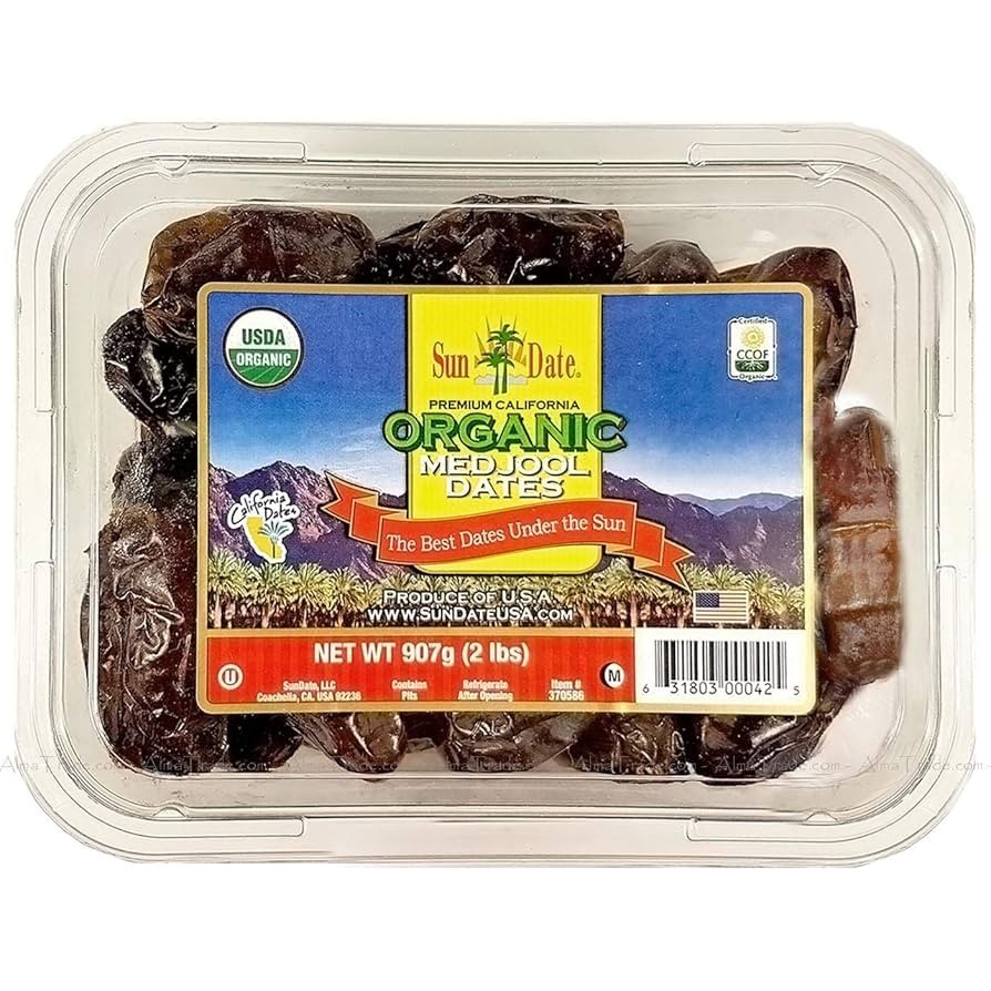 Organic California Medjool Dates by Sun Date | 2 lbs.